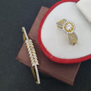 Manisha Jewellery Ring and Bracelet Combo Set  
