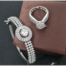 Manisha Jewellery Ring and Bracelet Combo Set  