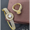 Manisha Jewellery Ring and Bracelet Combo Set  