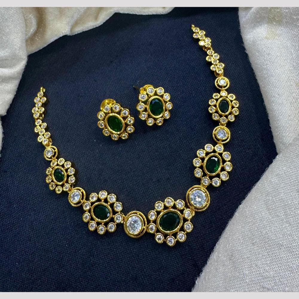 Manisha Jewellery Timeless Elegance Austrian Stone Necklace Set