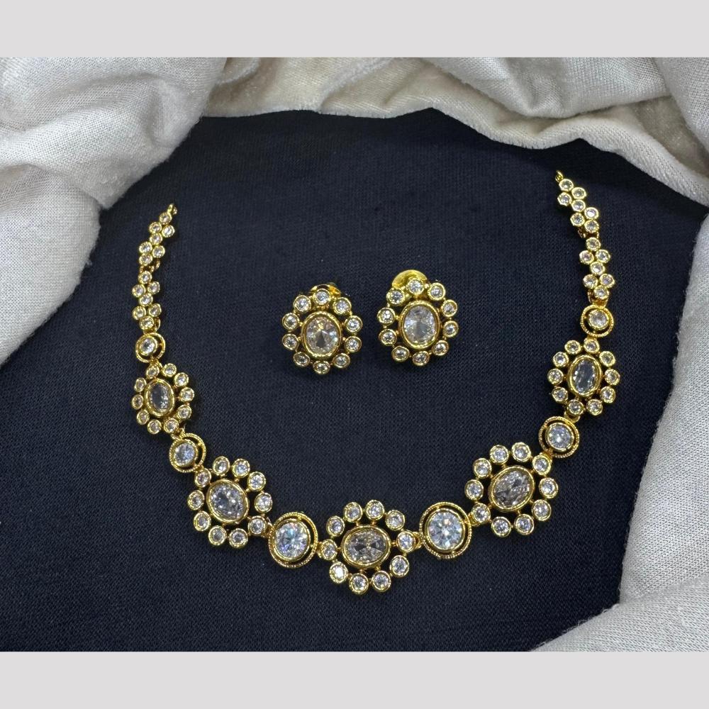 Manisha Jewellery Timeless Elegance Austrian Stone Necklace Set