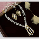 Manisha Jewellery Royal Charm Kundan and Pearl Necklace Set