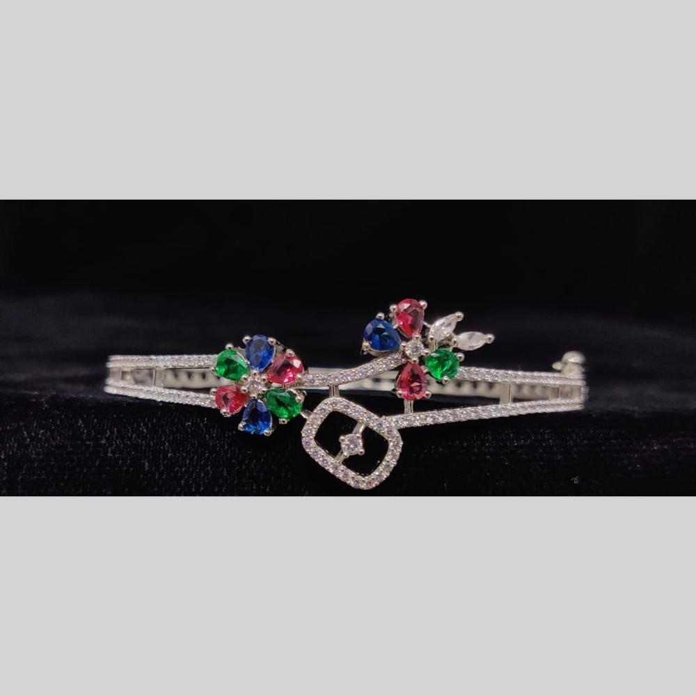 Manisha Jewellery Sparkling American Diamond Openable Bracelet