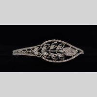 Manisha Jewellery American Diamond Openable Bracelet – Elegant Party Wear Jewelry