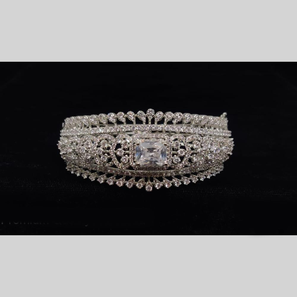 Manisha Jewellery Trendy American Diamond Openable Bracelet – Modern Fashion Jewelry