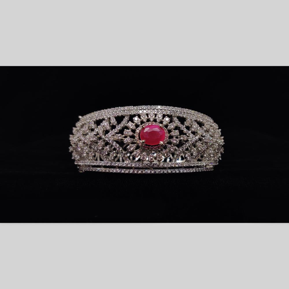 Manisha Jewellery Trendy American Diamond Openable Bracelet – Modern Fashion Jewelry