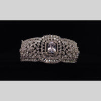 Manisha Jewellery Antique Finish American Diamond Openable Bracelet