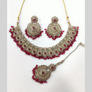 Manisha Jewellery Crystal Shine Necklace Set Featuring Premium Austrian Stones