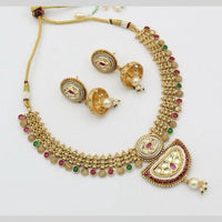 Manisha Jewellery Signature Meenakari Necklace Luxury Redefined