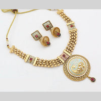 Manisha Jewellery Signature Meenakari Necklace Luxury Redefined