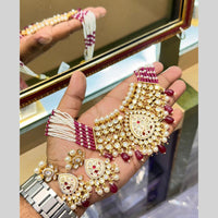 Manisha Premium Kundan Necklace Set with Matching Pearl Traditional Jewellery