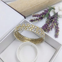 Manisha Jewellery Premium Gold Plated Austrian Stone Bracelet