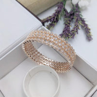 Manisha Jewellery Premium Gold Plated Austrian Stone Bracelet
