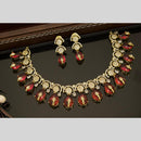 Manisha Jewellery Austrian Stone And Crystal Stone Necklace Set