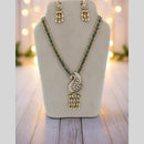 Manisha Jewellery Peacock Inspired Long  Necklace Set