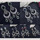 Manisha Jewellery Elegant Pota Stone And Austrian Dangler Earrings