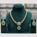 Manisha Jewellery Traditional Elegance Pota Stone Necklace Set