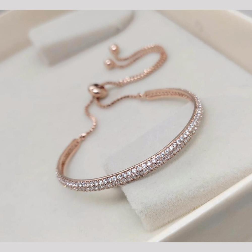 Manisha Jewellery  Designer Austrain Stone Bracelet A Modern Twist On Traditional Elegance