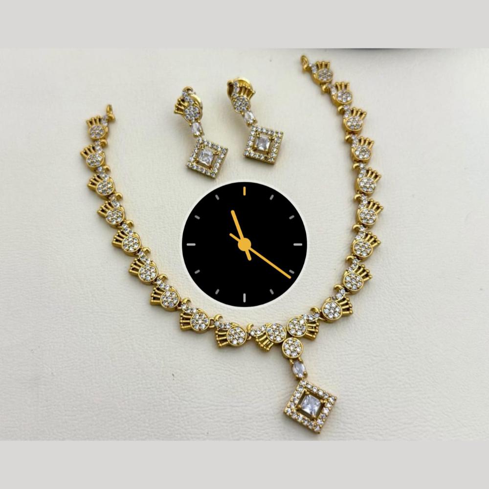 Manisha Jewellery Stunning Austrian Stone Necklace Set for Parties & Festive Occasions