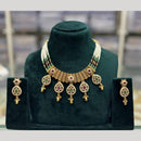 Manisha Jewellery Gorgeous Kundan And Pearl Necklace Set For Wedding Wear