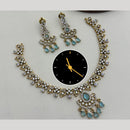 Manisha Jewellery Shimmering Cryatal Stone Necklace Set For Every Occassions