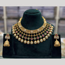 Manisha Jewellery Ethnic Pota Stone Necklace Set For Wedding & Festive Wear