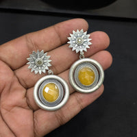 Manisha Jewellery Ethnic Glam Pota Stone Dangler Earrings