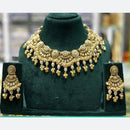 Manisha Jewellery Ethnic Glam Pota Stone And Pearl Necklace Set