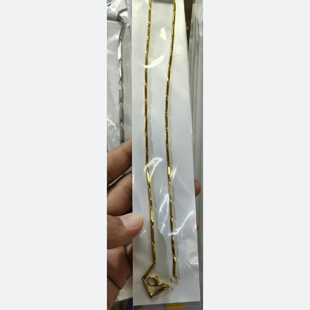Manisha Jewellery Stylish Metallic Chain Necklace for Men