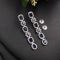 Manisha Jewellery Fancy American Diamond Earrings Perfect for Parties