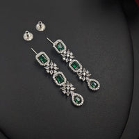 Manisha Jewellery Fancy American Diamond Earrings Perfect for Parties