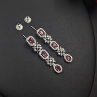 Manisha Jewellery Fancy American Diamond Earrings Perfect for Parties