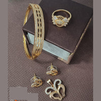 Manisha Jewellery Delicate American Diamont Combo Set 