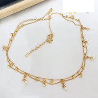 Manisha Jewellery Traditional Pota Stone and Pearl Drops Antique Kamarband