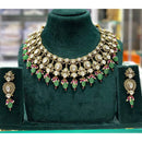 Manisha Jewellery Eyes Catching Traditional Kundan and Beads Necklace Set