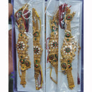 Manisha Jewellery Elegant Pota Stone And Pearl Necklace Set (One Piece Only)