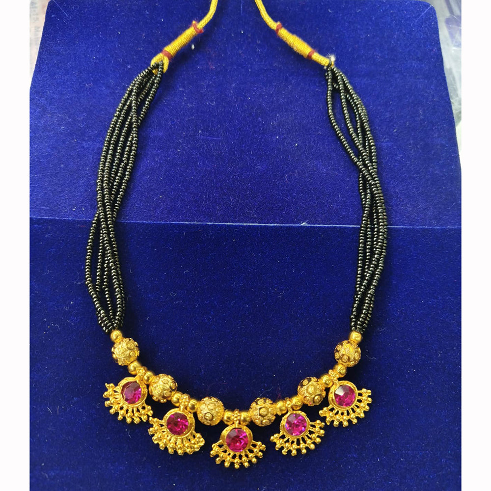 Manisha Jewellery Elegant Glow Pota Stone And Pearl Necklace