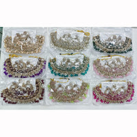 Manisha Jewellery Royal Glam Crystal Stone And Pearl Necklace Set