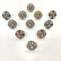 Manisha Jewellery Stylish Crystal Ring Shine Bright With Effortless Grace