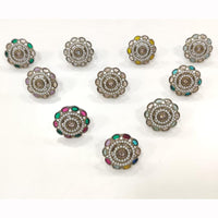 Manisha Jewellery Stylish Crystal Ring Shine Bright With Effortless Grace