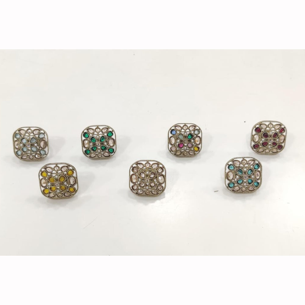 Manisha Jewellery Stylish Crystal Ring Shine Bright With Effortless Grace