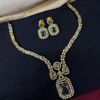 Manisha Jewellery Premium Crystal And Austrian Stone Necklace Set