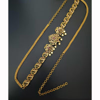 Manisha Jewellery Luxury Crysal And Austrian Stone Pearl Bridal Kamarbandh