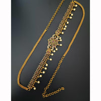 Manisha Jewellery Luxury Crysal And Austrian Stone Pearl Bridal Kamarbandh