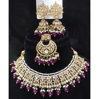 Manisha Jewellery Luxury Crystal Pearl And Beads Occasion Necklace Set