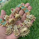 Manisha Jewellery Royal Look Pota Stone Pearl And Beads Necklace Set