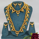 Manisha Jewellery Kundan Stone And Pearl Double Layered Necklace Set