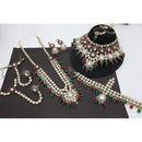 Manisha Jewellery Designer Kundan Stone & Beads Bridal Jewellery Set