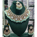 Manisha Jewellery Regal Aura Kundan Stone And Pearl Necklace Set