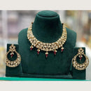 Manisha Jewellery Royal Polki Kundan Stone And Pearl Necklace Set